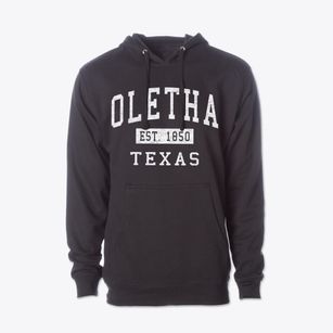 Oletha Texas Classic Established Cotton Hoodie Sweatshirt