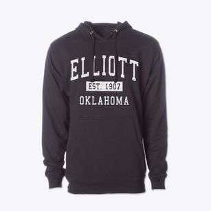 Elliott Oklahoma Classic Established Cotton Hoodie Sweatshirt