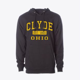 Clyde Ohio Classic Established Cotton Hoodie Sweatshirt