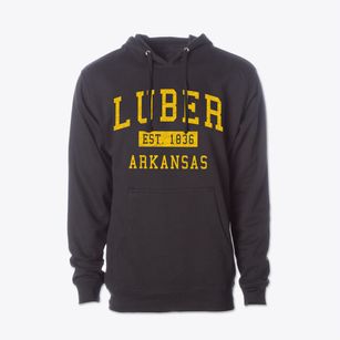 Luber Arkansas Classic Established Cotton Hoodie Sweatshirt