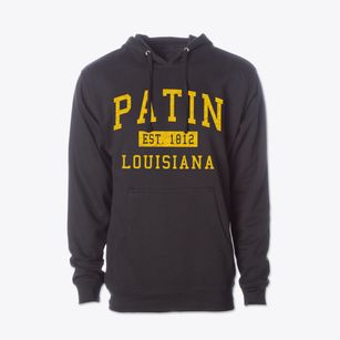 Patin Louisiana Classic Established Cotton Hoodie Sweatshirt
