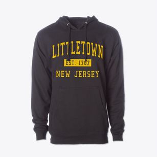 Littletown New Jersey Classic Established Cotton Hoodie Sweatshirt