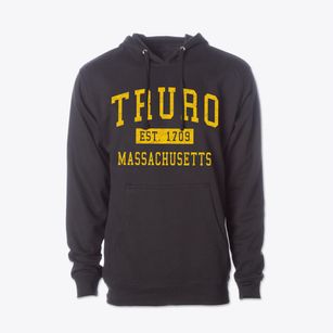 Truro Massachusetts Classic Established Cotton Hoodie Sweatshirt
