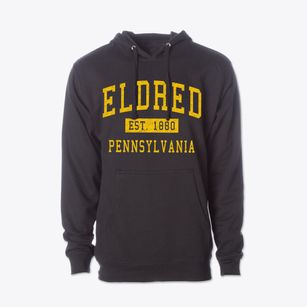 Eldred Pennsylvania Classic Established Cotton Hoodie Sweatshirt