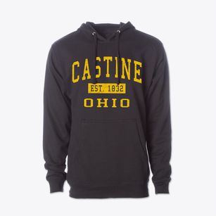 Castine Ohio Classic Established Cotton Hoodie Sweatshirt