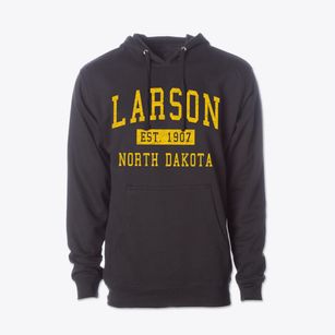 Larson North Dakota Classic Established Cotton Hoodie Sweatshirt