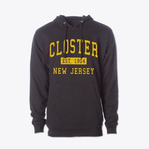 Closter New Jersey Classic Established Cotton Hoodie Sweatshirt