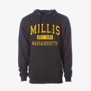 Millis Massachusetts Classic Established Cotton Hoodie Sweatshirt