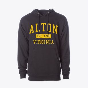 Alton Virginia Classic Established Cotton Hoodie Sweatshirt