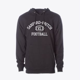 Sanford-fritch Junior High School Classic Football Cotton Hoodie Sweatshirt