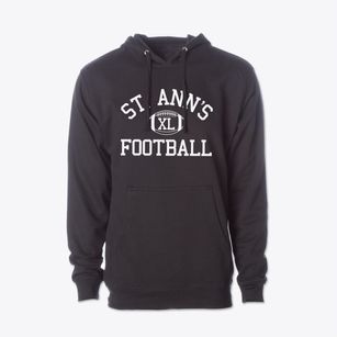 St. Ann's Catholic Church Classic Football Cotton Hoodie Sweatshirt