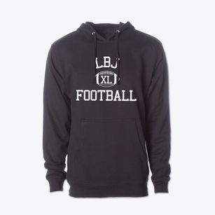 Lbj High School Classic Football Cotton Hoodie Sweatshirt
