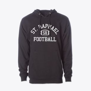 Saint Raphael School Classic Football Cotton Hoodie Sweatshirt