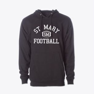 Saint Mary School Classic Football Cotton Hoodie Sweatshirt