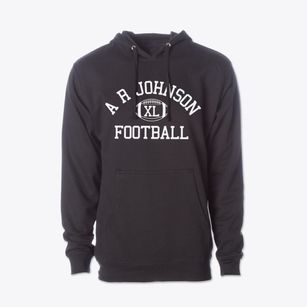 A R Johnson High School Classic Football Cotton Hoodie Sweatshirt