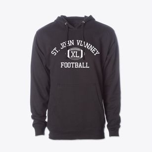 Saint John Vianney School Classic Football Cotton Hoodie Sweatshirt