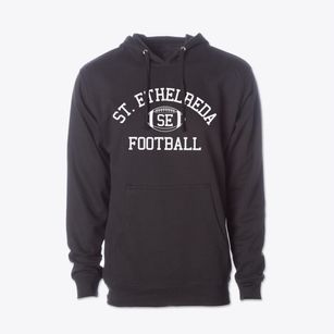 Saint Ethelreda School Classic Football Cotton Hoodie Sweatshirt