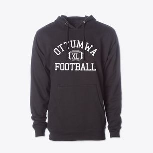 Ottumwa High School Classic Football Cotton Hoodie Sweatshirt