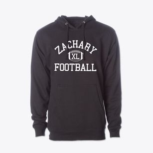 Zachary Junior Broncos Classic Football Cotton Hoodie Sweatshirt