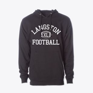 Langston Aerospace/environmental Studies Classic Football Cotton Hoodie Sweatshirt