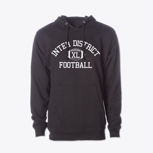 Inter District Downtown School Classic Football Cotton Hoodie Sweatshirt