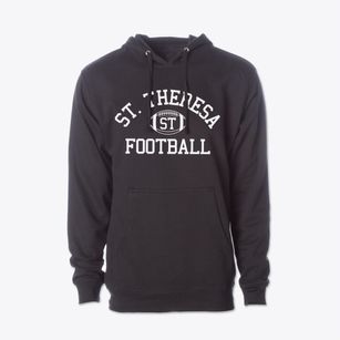 Saint Theresa School Classic Football Cotton Hoodie Sweatshirt