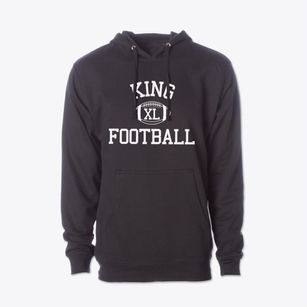 Martin Luther King Jr Law & Career High Classic Football Cotton Hoodie Sweatshirt