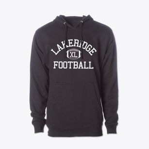 Lakeridge High School Classic Football Cotton Hoodie Sweatshirt