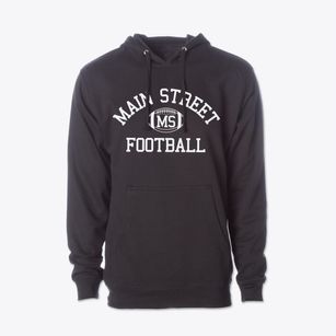 Main Street School Classic Football Cotton Hoodie Sweatshirt