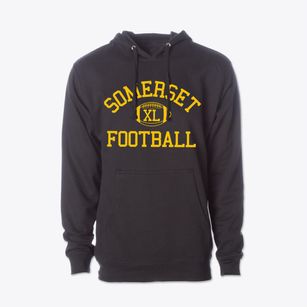 Somerset Educational Service Classic Football Cotton Hoodie Sweatshirt