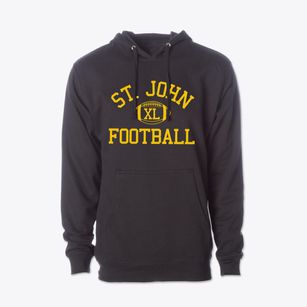 Saint John Early Childhood Center Classic Football Cotton Hoodie Sweatshirt