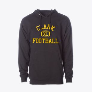 Clark High School Classic Football Cotton Hoodie Sweatshirt