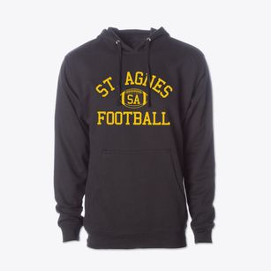 Saint Agnes School Classic Football Cotton Hoodie Sweatshirt