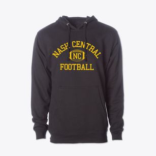 Nash Central Junior High School Classic Football Cotton Hoodie Sweatshirt