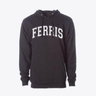 Ferris High School Varsity Arch Cotton Hoodie Sweatshirt