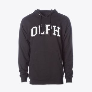 Our Lady Of Perpetual Help Varsity Arch Cotton Hoodie Sweatshirt