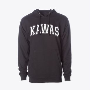 Kawas Elementary School Varsity Arch Cotton Hoodie Sweatshirt