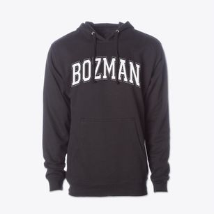 Bozman Intermediate Varsity Arch Cotton Hoodie Sweatshirt