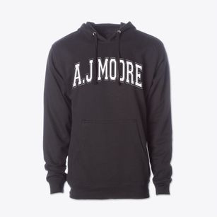 A.j Moore High Varsity Arch Cotton Hoodie Sweatshirt
