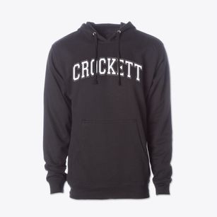Crockett Elementary School Varsity Arch Cotton Hoodie Sweatshirt