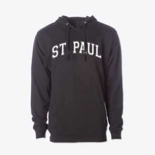 Saint Paul Lutheran School Varsity Arch Cotton Hoodie Sweatshirt