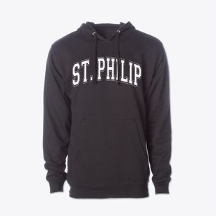 Saint Philip School Varsity Arch Cotton Hoodie Sweatshirt