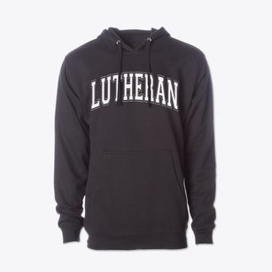 Lutheran High School Varsity Arch Cotton Hoodie Sweatshirt