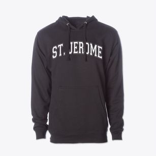 St Jerome Parish Varsity Arch Cotton Hoodie Sweatshirt