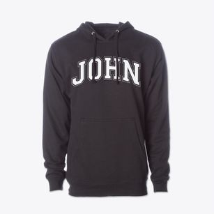 John Quincy Adams Primary School Varsity Arch Cotton Hoodie Sweatshirt