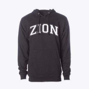 Zion Lutheran School Varsity Arch Cotton Hoodie Sweatshirt