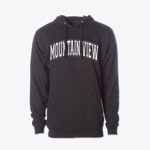Mountain View Elementary School Varsity Arch Cotton Hoodie Sweatshirt