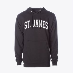 Saint James School Varsity Arch Cotton Hoodie Sweatshirt