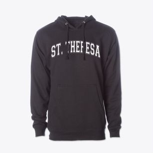 Saint Theresa School Varsity Arch Cotton Hoodie Sweatshirt