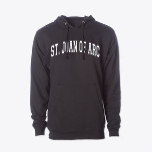 St. Joan Of Arc School Varsity Arch Cotton Hoodie Sweatshirt